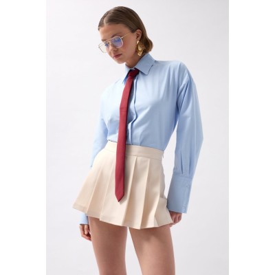 Pileli Mini Şort Etek Pileli Mini Şort Etek