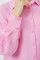 Çizgili Uzun Gömlek Tunik 5963 - Pembe Çizgili Uzun Gömlek Tunik 5963 - Pembe