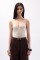Önü Büzgülü Askılı Bodysuit Önü Büzgülü Askılı Bodysuit