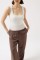 Kare Yaka Kalın Askılı Bodysuit Kare Yaka Kalın Askılı Bodysuit