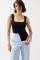 Kare Yaka Kalın Askılı Bodysuit Kare Yaka Kalın Askılı Bodysuit