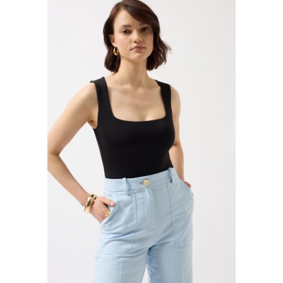 Kare Yaka Kalın Askılı Bodysuit Kare Yaka Kalın Askılı Bodysuit