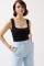 Kare Yaka Kalın Askılı Bodysuit Kare Yaka Kalın Askılı Bodysuit