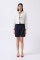 Crop Keten Blazer Ceket Crop Keten Blazer Ceket