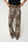 Lastikli Pantolon - Leopar Lastikli Pantolon - Leopar