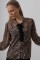 Fiyonk Detaylı Leopar Bluz - Leopar Fiyonk Detaylı Leopar Bluz - Leopar