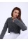 43191 TRİKO CROP KAZAK-SİYAH 43191 TRİKO CROP KAZAK-SİYAH
