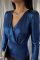 PARLAK KRUVAZE BODYSUİT - Saks PARLAK KRUVAZE BODYSUİT - Saks