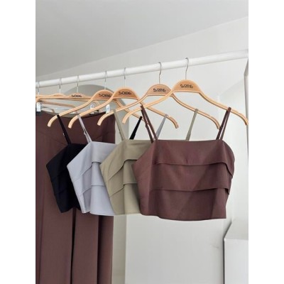 Crop Plazzo Pantolon Takım 10155-08 Crop Plazzo Pantolon Takım 10155-08