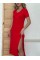 Kadın Kısa Kollu V Yaka Maxi Boy Elbise 124 Cm Kadın Kısa Kollu V Yaka Maxi Boy Elbise 124 Cm