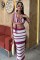 Çizgili Bikini Üst Ve Etek Triko Takım 10110 Çizgili Bikini Üst Ve Etek Triko Takım 10110