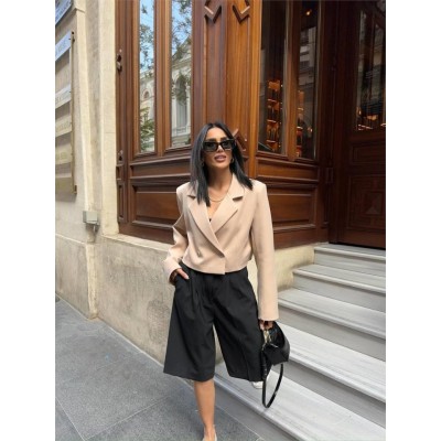 ATLAS CROP CEKET - Bej ATLAS CROP CEKET - Bej