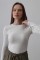 Uzun Kol Crop Top - Ekru Uzun Kol Crop Top - Ekru