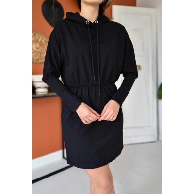 Siyah Sweatshirt Spor Elbise Siyah Sweatshirt Spor Elbise