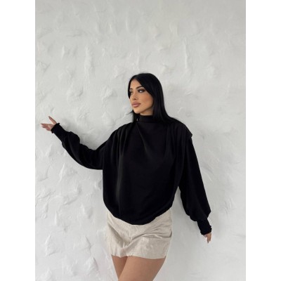 Vatkalı Dökümlü Bluz Vatkalı Dökümlü Bluz