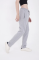 Oversize Boru Paça Baskılı Eşofman Pantolon - Gri Oversize Boru Paça Baskılı Eşofman Pantolon - Gri