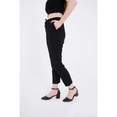 Tam Kalıp Basic Eşofman Pantolon - Siyah Tam Kalıp Basic Eşofman Pantolon - Siyah
