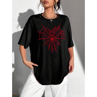Baskılı T-shirt - Siyah Baskılı T-shirt - Siyah