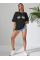 Baskılı T-shirt - Siyah Baskılı T-shirt - Siyah