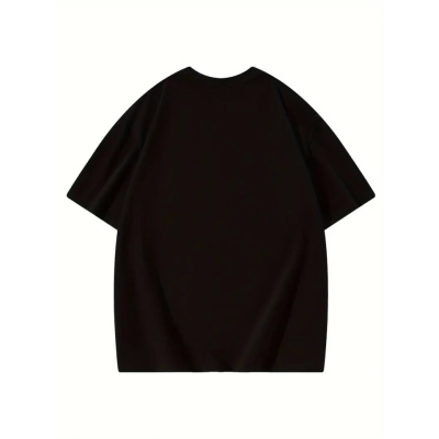 Thousand Baskılı Oversize Bisiklet Yaka T-shirt - Siyah Thousand Baskılı Oversize Bisiklet Yaka T-shirt - Siyah