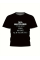 Baskılı Oversize Bisiklet Yaka T-shirt - Siyah