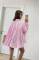 Yakalı Yandan Yırtmaçlı Gömlek - Pembe Yakalı Yandan Yırtmaçlı Gömlek - Pembe