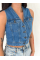 Kot Jeans Yelek - Mavi Kot Jeans Yelek - Mavi